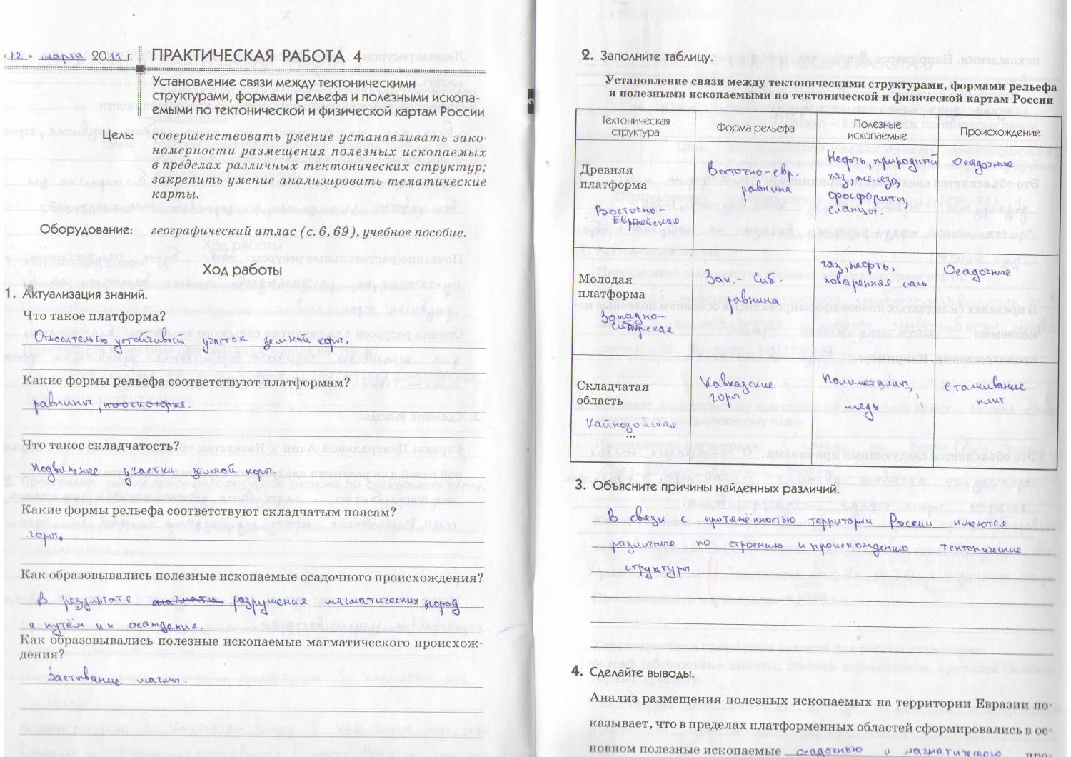 Ответы на практические по географии 10 класс белоруссия